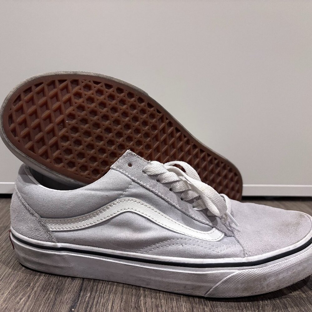 Classic Vans Old Skool sneakers in light blue